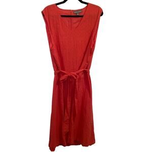 Jessica London garden girl feminine eyelet midi sun dress pockets size 26W NWOT